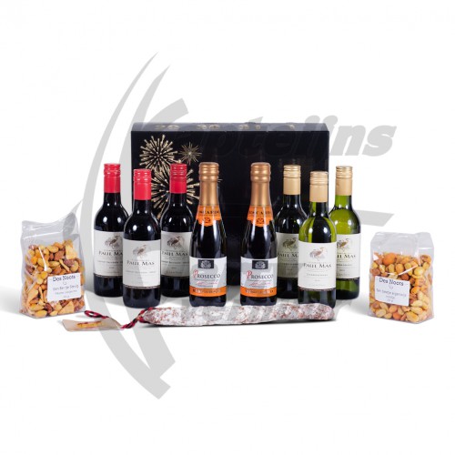 Product UITVERKOCHT Speciaal wijnpakket Merry Christmas 8 flesjes